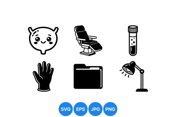 Medical and Office Icon Set