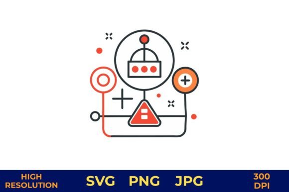 Medical Control Measures Icon Vector