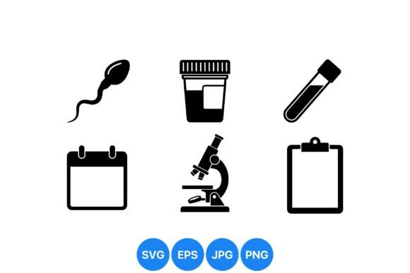 Medical Lab Icon Collection
