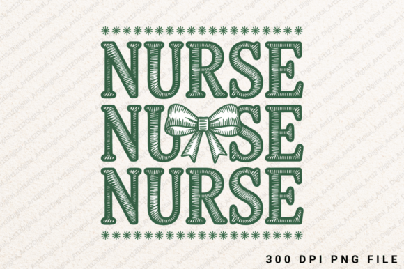 Shamrock Nurse PNG Design, Nurse PNG