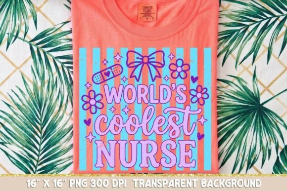 World’s Coolest Nurse PNG